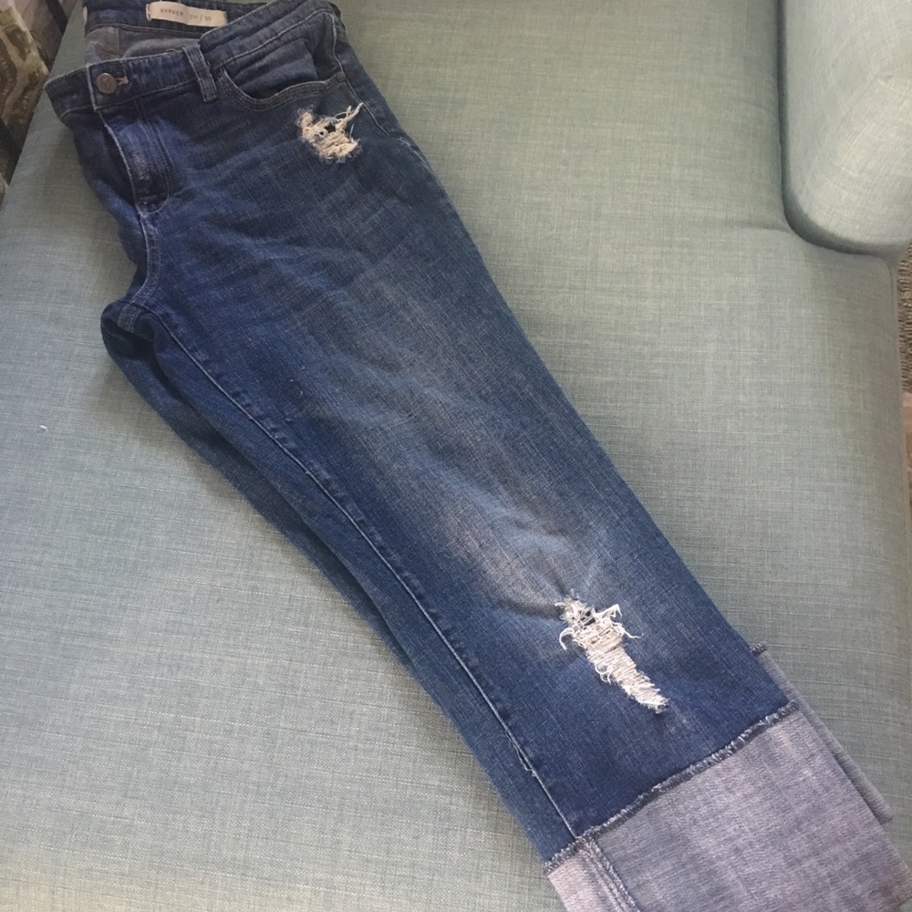 Pilcro & the Letterpress Hyphen Boyfriend Jeans